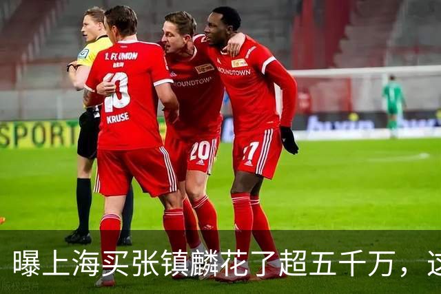曝上海买张镇麟花了超五千万，这相当于一支球队整个赛季收入！